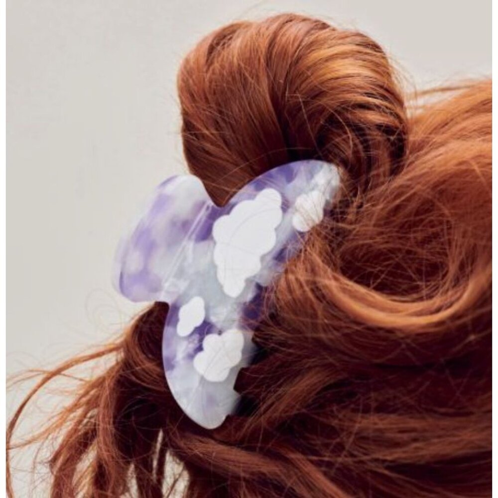 NWT Mane Cloudy Claw Clips Hair Pink Purple 2 piece set - Picture 4 of 4